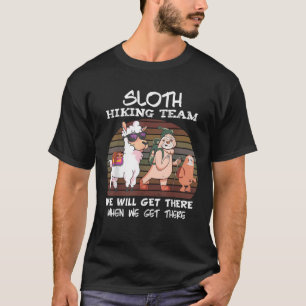 Camiseta Equipe de Caminho Leve Três Largas e Llama Mountai