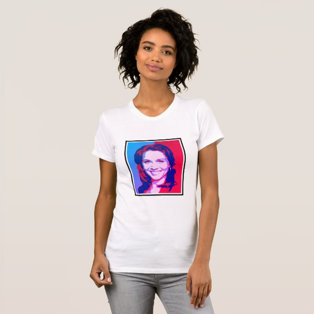 Camiseta Equipe de Campanha Tulsi Gabbard (Frente Completa)