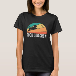 Camiseta Equipe de Cão de Doca Cães Saltadores Esporte Aquá
