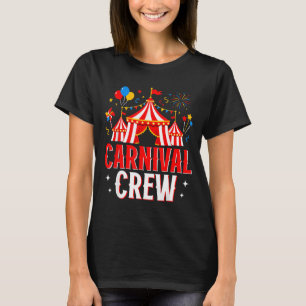 Camiseta Equipe de carnaval traje engraçado de funcionários