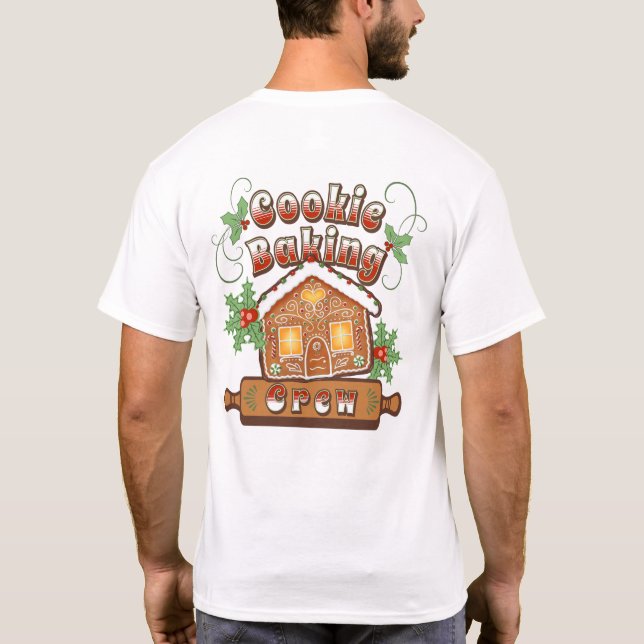 Camiseta Equipe de Casa de Pão de Mel Natal -  (Verso)