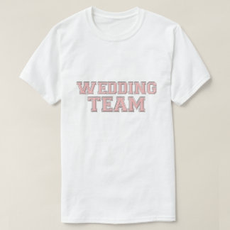 Camiseta Equipe de Casamento