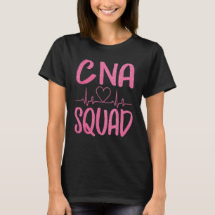 Camiseta Equipe de CNA engraçado assistente de enfermagem c
