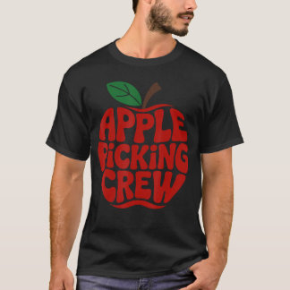 Camiseta Equipe de Colheita de Maçã Outono Pomar de Maçãs M