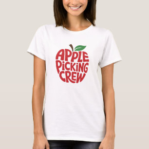 Camiseta Equipe de Colheita de Maçãs