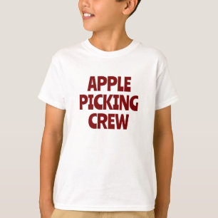 Camiseta Equipe de Colheita de Maçãs