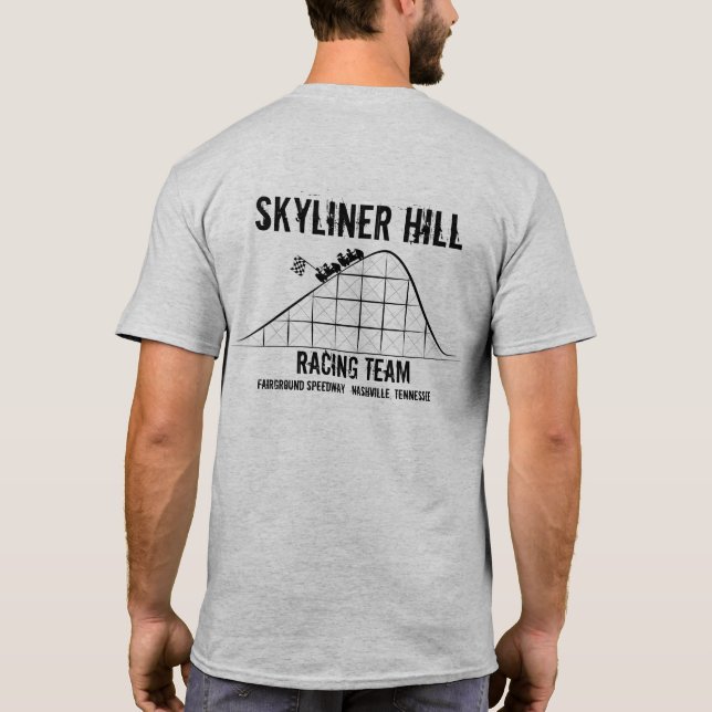 Camiseta Equipe de competência do monte de Skyliner (Verso)