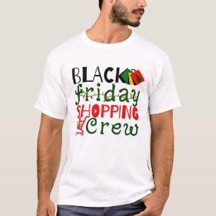 Camiseta Equipe de Compras da Black Friday