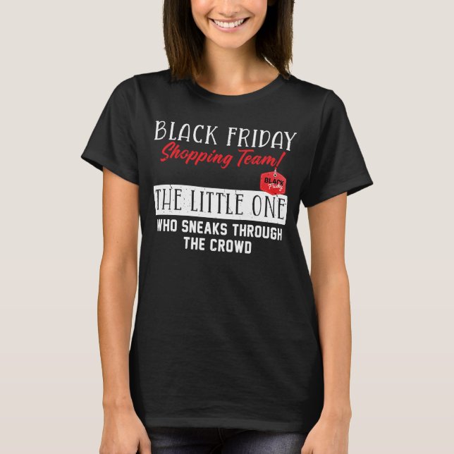 Camiseta Equipe de Compro na Sexta-Feira Negra (Frente)