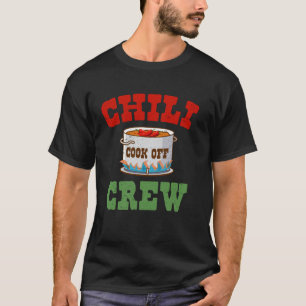 Camiseta Equipe de Concurso de Chili Cozimento Apimentado D
