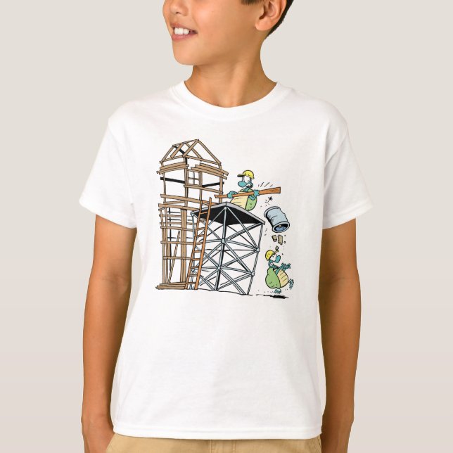 Camiseta Equipe de Construção de Tartaruga de Pântano (Frente)