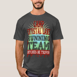 Camiseta Equipe de corrida do Acampamento Lago Crystal
