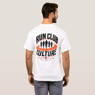 Camiseta Equipe de corrida do Run Club no Trilho