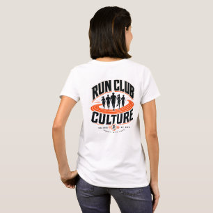 Camiseta Equipe de corrida do Run Club no Trilho