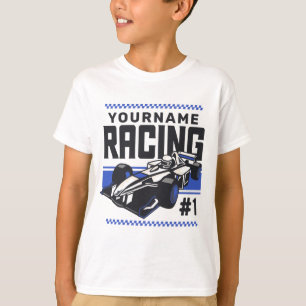 Camiseta Equipe de Corridas Personalizada Piloto de Carro d