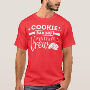 Camiseta Equipe de Cozinhar Cookie Baking Crew