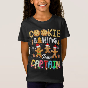Camiseta Equipe de cozinheiros Capitão Panqueiros de Natal 