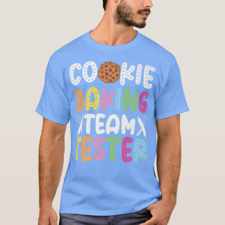 Camiseta Equipe de cozinheiros de assar Tester Cookie Bakin
