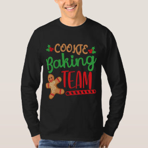 Camiseta Equipe de cozinheiros de Natal Equipe de Natal Qua