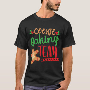 Camiseta Equipe de cozinheiros de Natal Equipe de Natal Qua