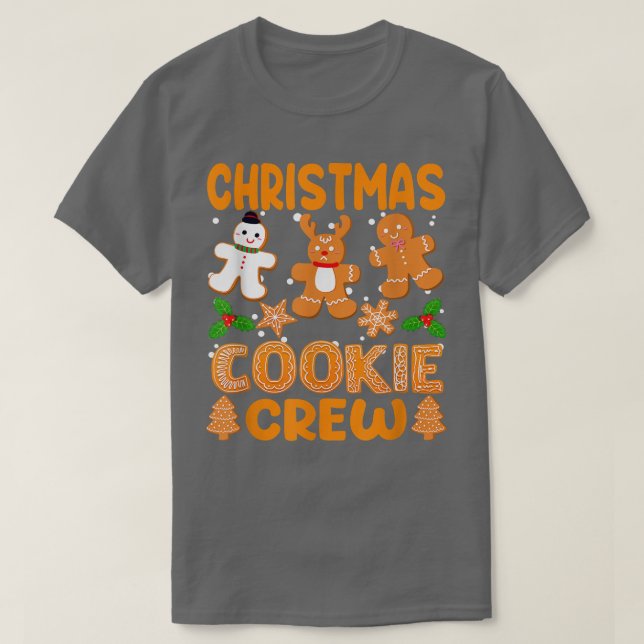 Camiseta Equipe de cozinheiros de Natal New Xmas Bakers (Frente do Design)
