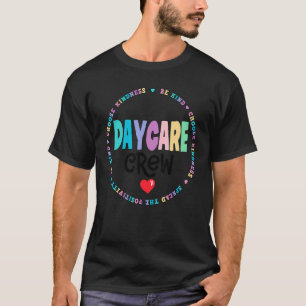Camiseta Equipe de Creche Escola Provedor de Cuidados Infan