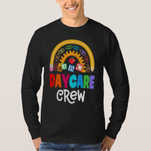 Camiseta Equipe de Creche Escolar Provedor de Cuidados Infa