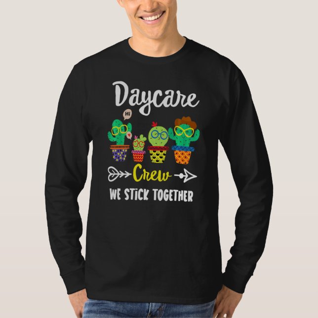 Camiseta Equipe de creches da equipe de creches da equipe d (Frente)