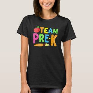 Camiseta Equipe De Crianças Pré-Tripulação Do Esquadrão K D