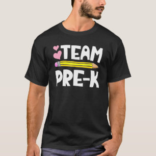 Camiseta Equipe De Crianças Pré-Tripulação Do Esquadrão K D
