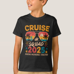 Camiseta Equipe de Cruzeiro 2025 Férias de Verão Família Co
