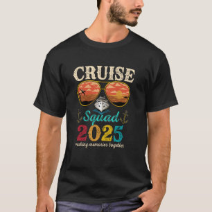 Camiseta Equipe de Cruzeiro 2025 Férias de Verão Família Co