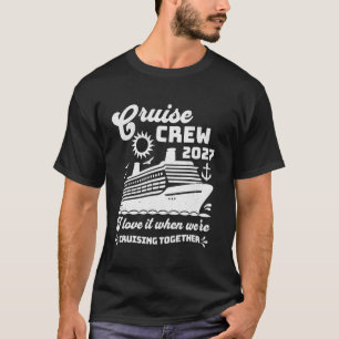 Camiseta Equipe de Cruzeiro 2027 Férias em Grupo Familiar C