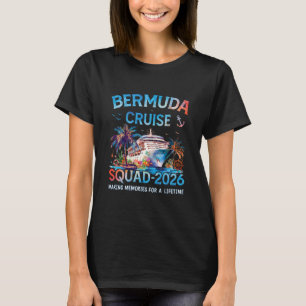 Camiseta Equipe de Cruzeiro das Bermudas 2026 Férias em Fam