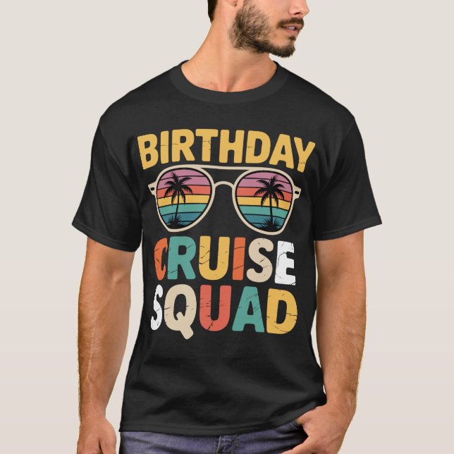 Camiseta Equipe de Cruzeiro de Aniversário (Frente)