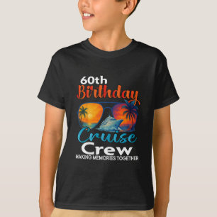 Camiseta Equipe de Cruzeiro de Aniversário de 60 Anos Amigo