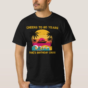 Camiseta Equipe de Cruzeiro de Aniversário de 60 Anos no Pô