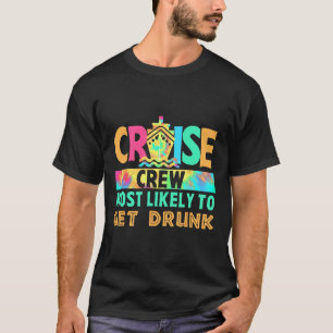 Camiseta Equipe de Cruzeiro de Férias de Tie Dye Mais Prope