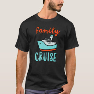 Camiseta Equipe de Cruzeiro Familiar Combinando Grupo Famil