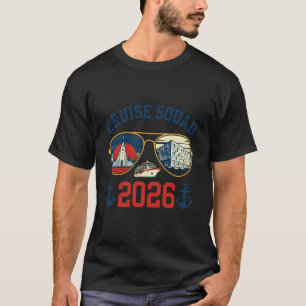 Camiseta Equipe de Cruzeiro Viagem de Férias Reykjavik 2026