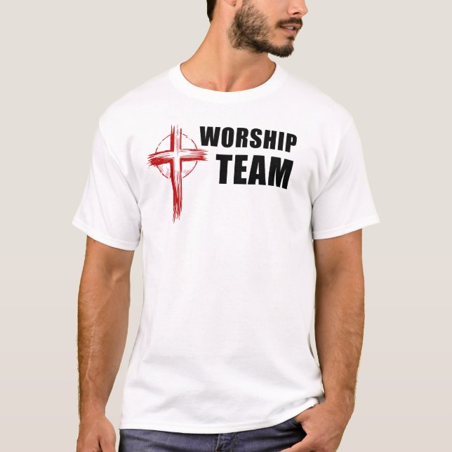 Camiseta Equipe de cultos - Coro da Igreja (Frente)