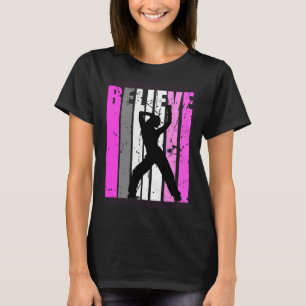 Camiseta Equipe de Dança Teen Believe Dançarina de Hip Hop 