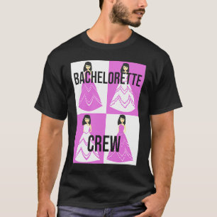 Camiseta Equipe de despedida de solteira noiva noite de des