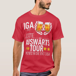 Camiseta Equipe de Despedida de Solteiro Jga Masculino Noiv
