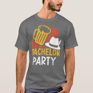 Camiseta Equipe de Despedida de Solteiro Noiva Noivo 
