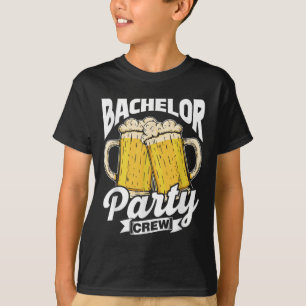 Camiseta Equipe de Despedida de Solteiro Noivo Noiva Desped