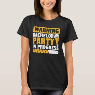 Camiseta Equipe de Despedida de Solteiro Organizador do Noi