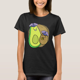 Camiseta Equipe de Detetive de Abacate Legal Espião Bonito