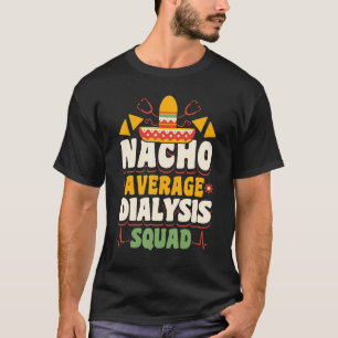 Camiseta Equipe de Diálise Nacho Média Enfermeira Enfermage