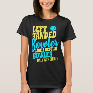 Camiseta Equipe de Diversão de Bowler na Esquerda da bolich